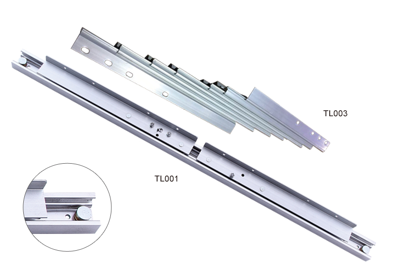 鋁合金餐臺(tái)滑軌-TL001